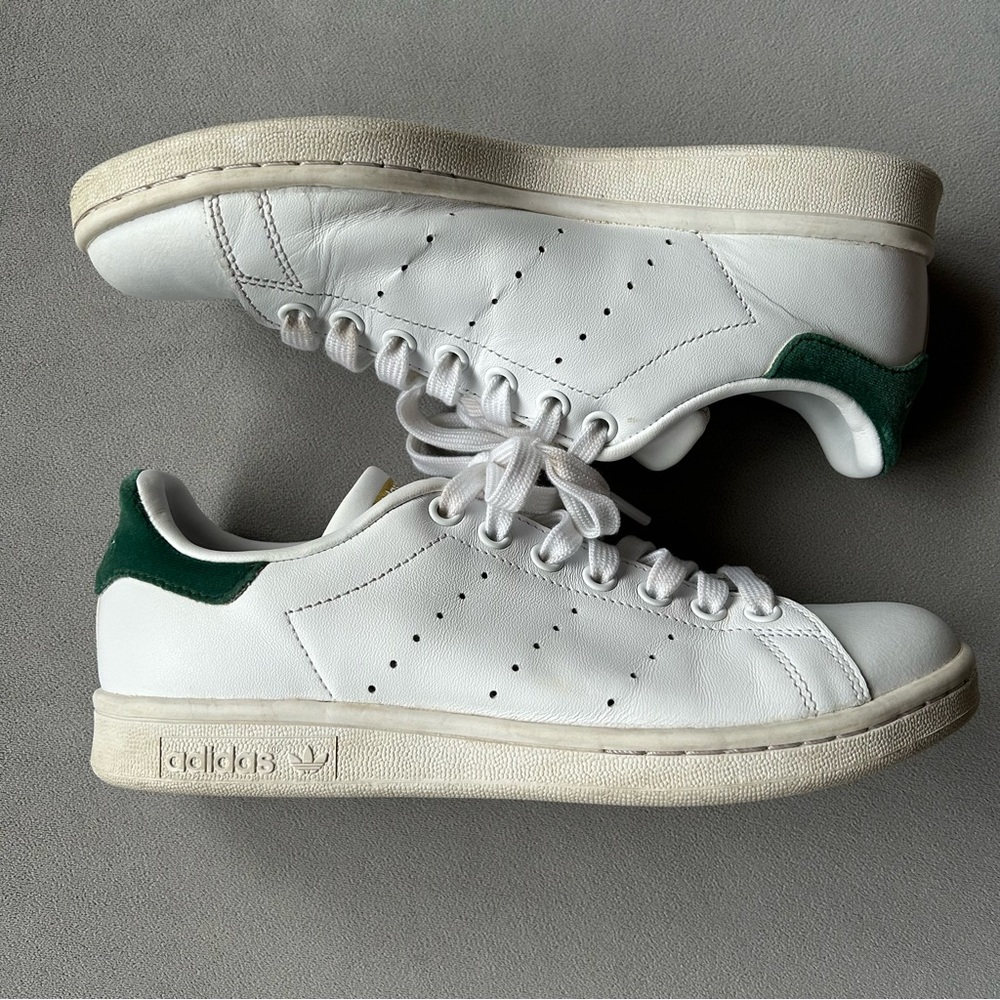 Adidas ~ Stan Smith Sneakers ~ White With Green ~ Men’s Size 6